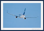 WestJet departing RWY-16 at C-YYT