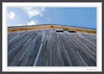 6064 - The outside of the rear side of the Aquarena looking up toward the roof.