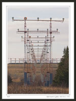 Approach Lights on RWY-29, C-YYT, St. John's, Newfoundland