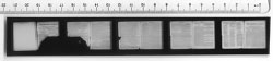 This is the microfilm strip used for testing.